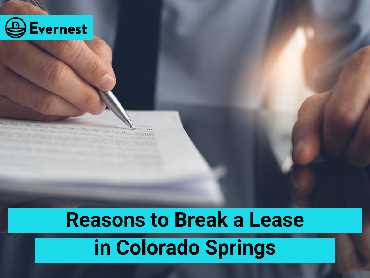 Top Reasons to Break a Lease in Colorado Springs